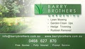 Barry Brothers Gardening logo