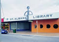 Brimbank Libraries: St Albans Library logo