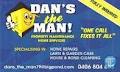 DAN'S the MAN Home Services logo