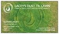Lacey's Dust Til Lawn lawnmowing and garden maintenance logo