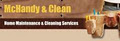 McHandy & Clean - Home Maintenance & Cleaning Services logo