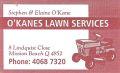 O'Kanes Lawn Services logo