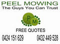 Peel Mowing logo