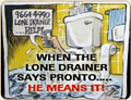 The Lone Drainer and Pronto logo