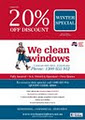 We Clean Windows logo