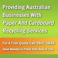 Australian Box Recycling - Paper & Cardboard Recycling logo