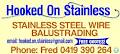Hooked On Stainless Wire Balustrading logo