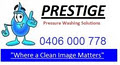 PRESTIGE pressure washing solutions logo