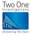 Two One Investigations logo