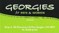 georgies for men and women logo