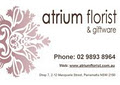 Atrium Florist logo