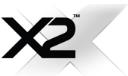 X2 Cigs logo