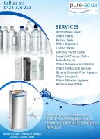 Pure-Aqua | Water specialists Gosford image 1