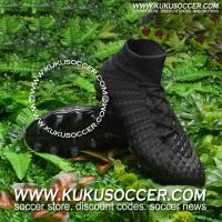 Nike Hypervenom Phantom III DF FG Blackout image 2