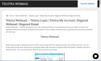  Telstra Webmail image 1