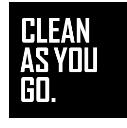 Clean As You Go logo