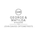 George & Matilda for John Davies Optometrists logo