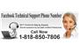 1-818-850-7806 Facebook Customer Service Phone number logo