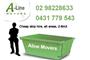 Aline Movers logo