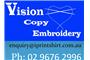 Vision Copy & Embroidery logo