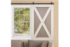 Sliding glass door window treatments image 1