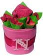 A Koochikoo Peekaboo Baby Gift Flowers and Nappy Cakes image 6