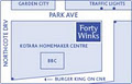 Forty Winks Kotara logo