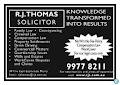 RJ Thomas Solicitor logo