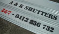 A & K Emergency Shutters 24/7 logo