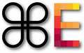 Command E logo