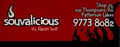 SOUVALICIOUS CAFE GRILL logo