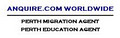 Perth Migration Agent & Perth Education Agent: Anquire.com Worldwide logo