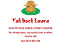 Yak Back Lawns logo