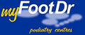 my FootDr podiatry centres logo