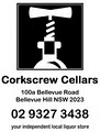 Corkscrew Cellars Bellevue Hill logo