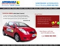 L Plate - NORTHSIDE AUTOMATICS www.lplate.com.au logo