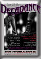 Hot Productions presents Decadance logo